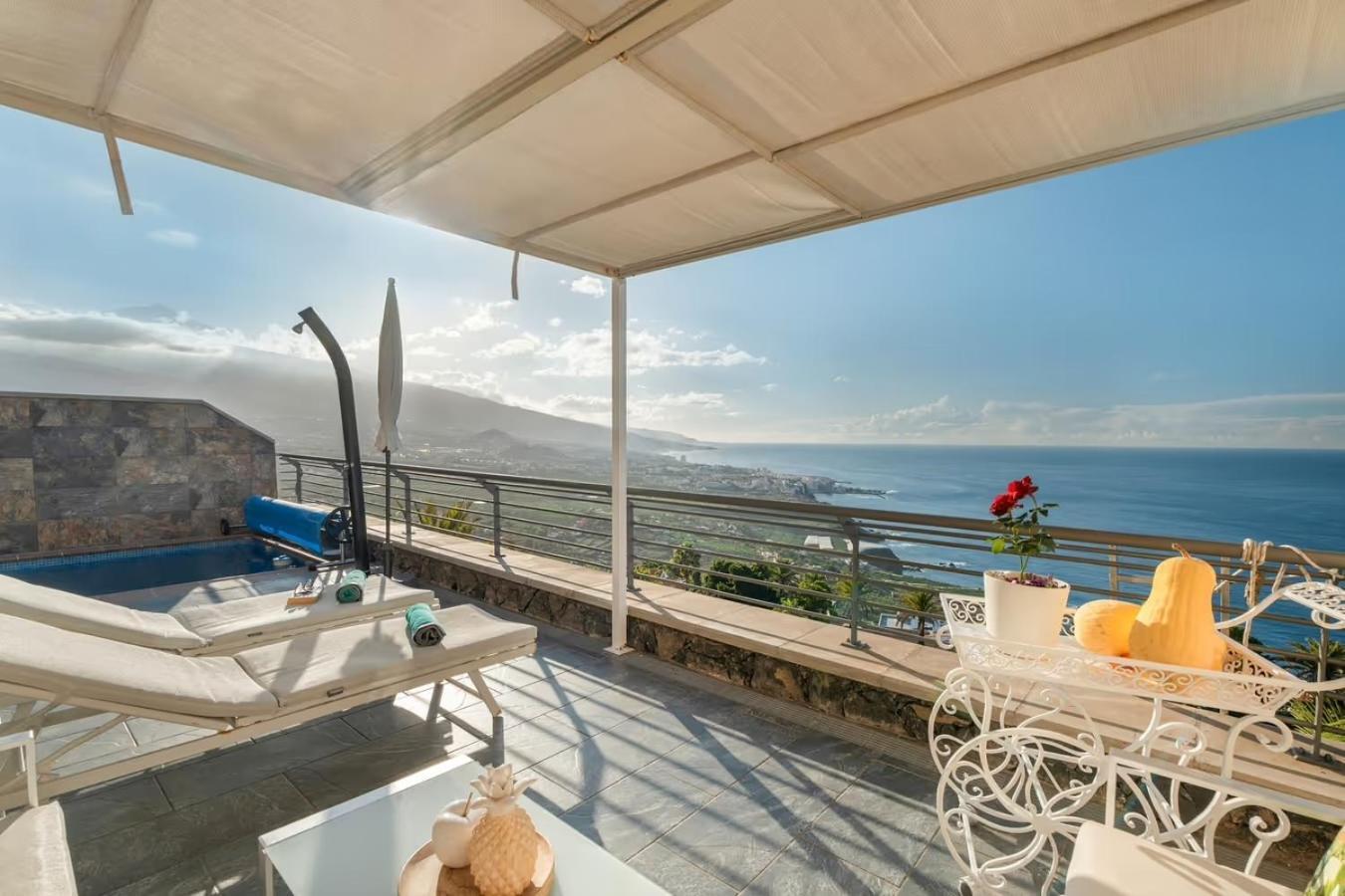 Villa Golden Horizon Con Piscina Privada Climatizada Santa Úrsula Exterior foto