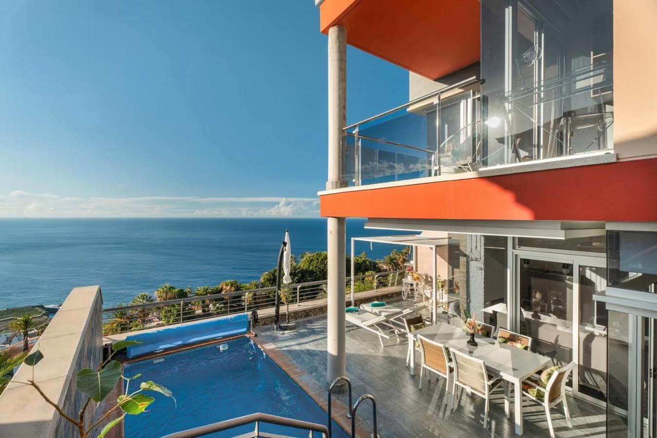 Villa Golden Horizon Con Piscina Privada Climatizada Santa Úrsula Exterior foto