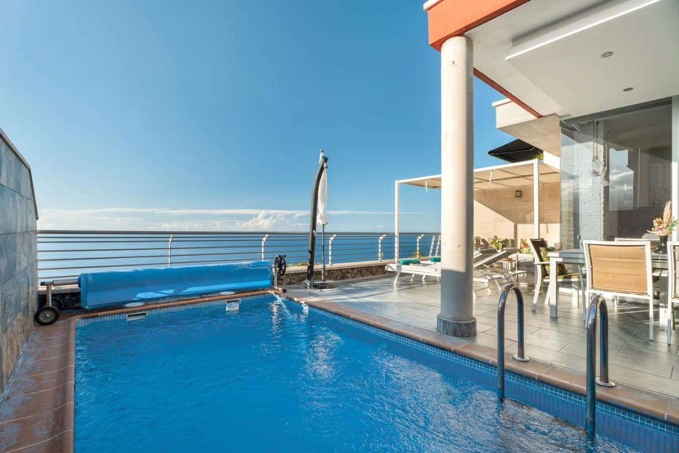 Villa Golden Horizon Con Piscina Privada Climatizada Santa Úrsula Exterior foto