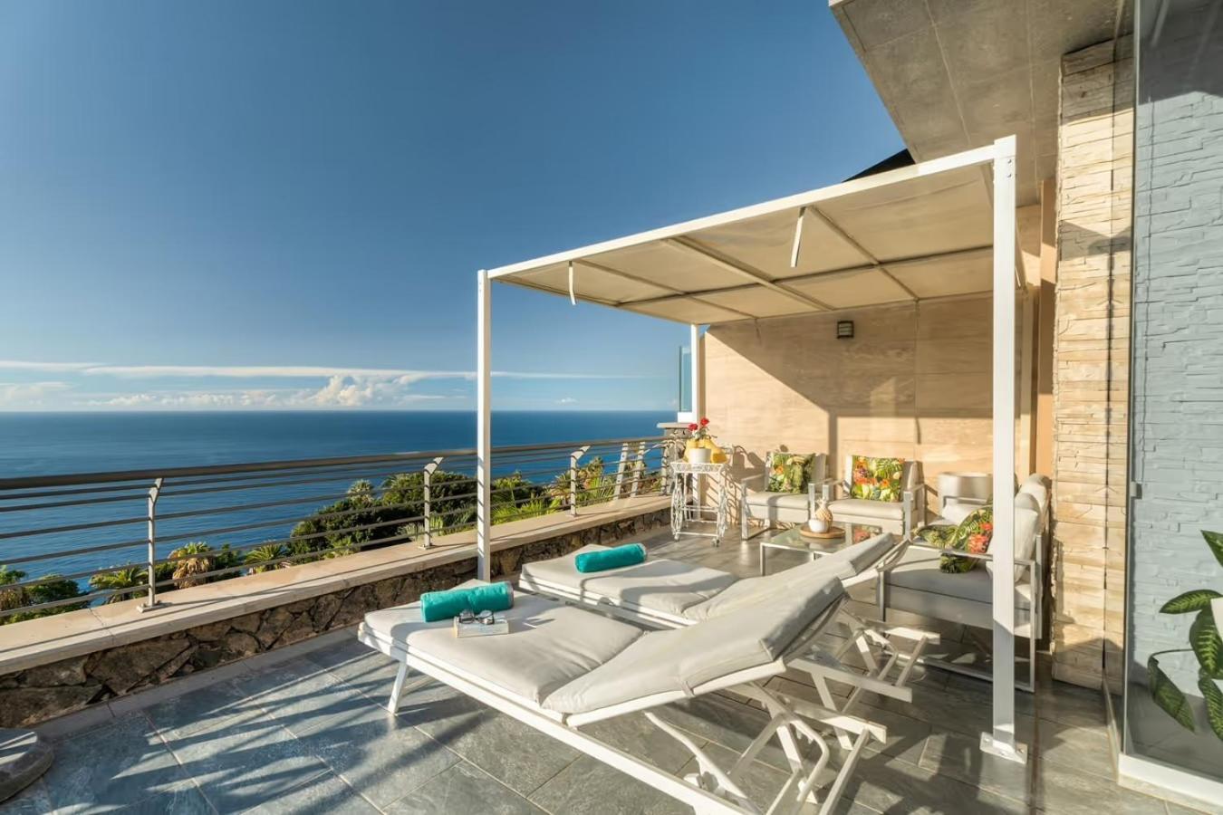 Villa Golden Horizon Con Piscina Privada Climatizada Santa Úrsula Exterior foto